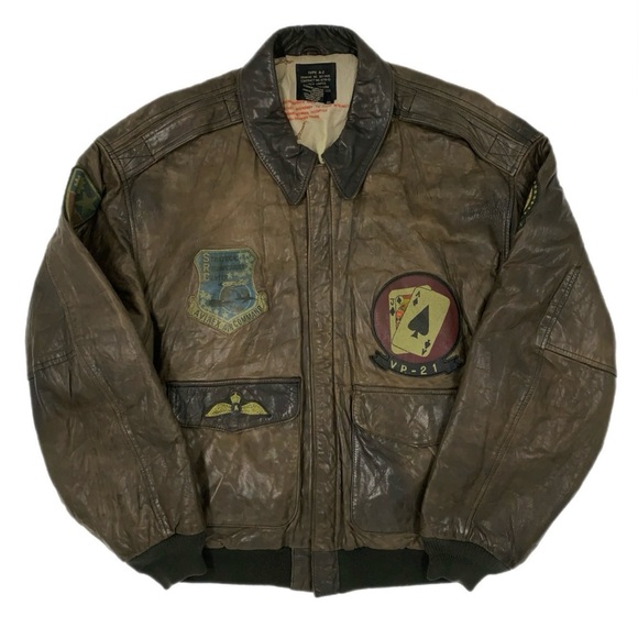 Vintage Avirex A-2 Leather Jacket - Picture 1 of 5